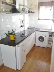 Kuchyňa alebo kuchynka v ubytovaní Apartamento Pura Vida