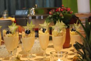 Nápoje v ubytování Osterberg - Restaurant und Hotel