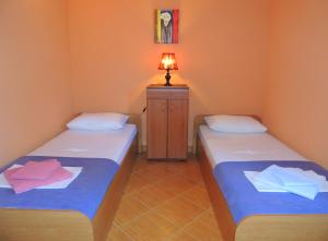 Postel nebo postele na pokoji v ubytování Villa Budvanka Guesthouse