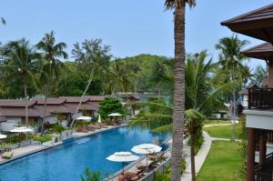 a view of the pool at the resort at Maehaad Bay Resort - SHA Plus in Mae Haad