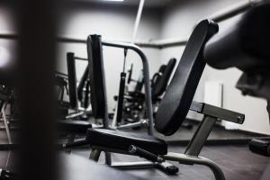 Fitness centrum a/nebo fitness zařízení v ubytování Waw Hotel Airport Okęcie
