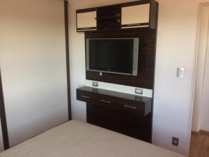 Η κουζίνα ή μικρή κουζίνα στο Apartamento Familiar em Campinas 9 solteiros ou 10 se 2 pessoas na cama de casal +6 φωτογραφίες