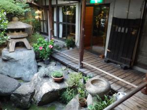 Zahrada ubytování Uokagi Ryokan + 21 fotografií
