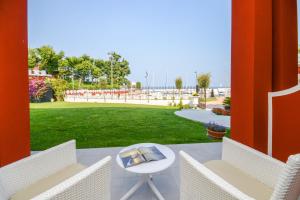 Vonkajšia záhrada v ubytovaní Hotel Villa Garuti