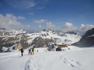 Sella Ronda Apartment during the winter