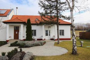 Vonkajšia záhrada v ubytovaní Gyevitur Apartman