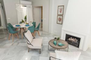 Część wypoczynkowa w obiekcie GR Suites Boutique Picasso