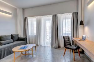 Istumisnurk majutusasutuses Naves Suites