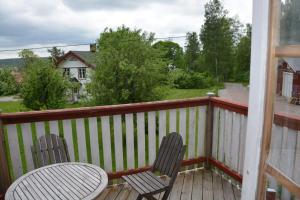 Balkón nebo terasa v ubytování Kolarbo Gård B&B
