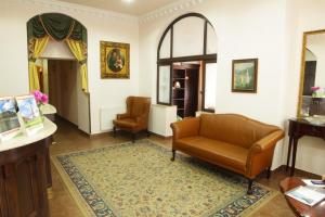 Istumisnurk majutusasutuses Hotel Pavlov