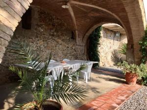 Jardín al aire libre en Apartaments Can Gibert