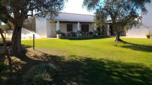 A garden outside Masseria Vignenove
