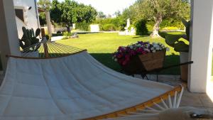 A garden outside Masseria Vignenove