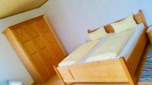 Postel nebo postele na pokoji v ubytování Steirer Haus