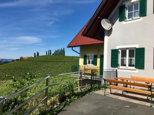 Balkón nebo terasa v ubytování Steirer Haus