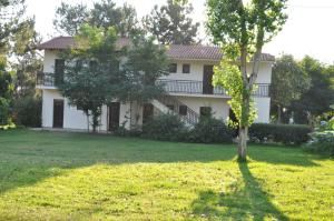 Κήπος έξω από το Hotel Dougas