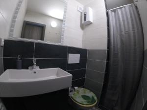Koupelna v ubytování Penzion V Pohádce