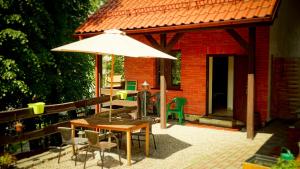 Restauracja lub miejsce do jedzenia w obiekcie Apartament Antique