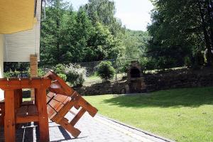 Vonkajšia záhrada v ubytovaní Dom Aga Bieszczady 10 osobowy