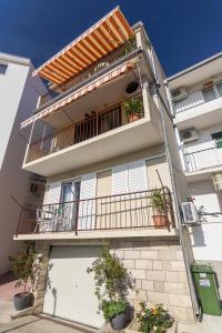 Balkón alebo terasa v ubytovaní Apartments Garmaz