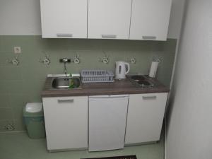 Kuchyň nebo kuchyňský kout v ubytování Illy City Centre Apartment