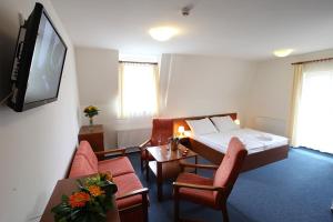 Sjónvarps- og/eða afþreyingartæki á Hotel Lesní Chata