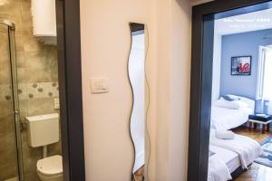Koupelna v ubytování Apartment/Room ''Dalmacija'' SINJ