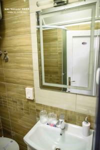 Koupelna v ubytování Apartment/Room ''Dalmacija'' SINJ