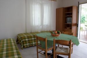 Postel nebo postele na pokoji v ubytování Residence Hotel Baia del Sole