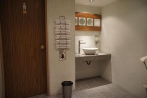 a bathroom with a sink and a toilet in it at My Dora Hotel in Istanbul +27 photos
