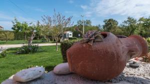Vonkajšia záhrada v ubytovaní Villa Roza
