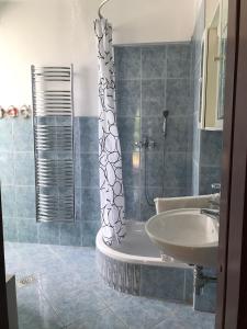 Phòng tắm tại Apartment Adria