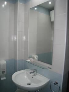 Ett badrum på Hotel Canasta
