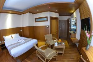 Ruang duduk di Hotel Sidney
