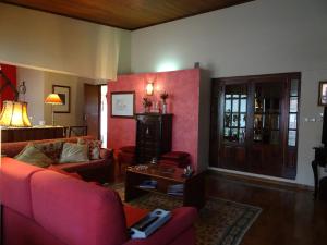 Posezení v ubytování Moradia do Pinhal