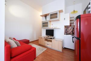 TV a/nebo společenská místnost v ubytování Apartment Lola Maria