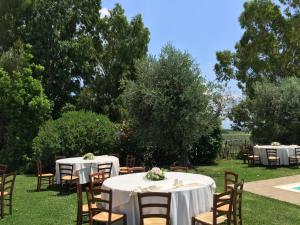 A garden outside I Casali della Parata