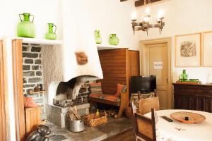 Nhà bếp/bếp nhỏ tại Villa Ruscone