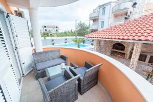 Bazén v ubytování Apartments Marina nebo v jeho okolí