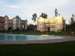 Bazén v ubytování Depto Algarrobo Mirasol nebo v jeho okolí