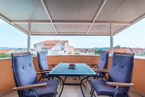Balkón nebo terasa v ubytování Apartments Marina