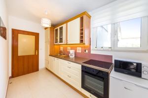 Kuchyň nebo kuchyňský kout v ubytování Apartman Lara