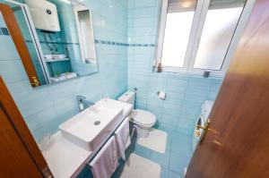 Koupelna v ubytování Apartman Lara