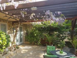 Zahrada ubytování Bed & Breakfast Dora