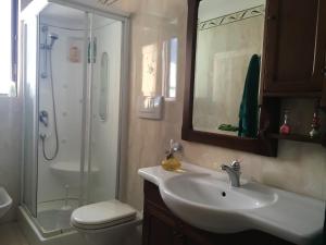Kylpyhuone majoituspaikassa Casa nel Salento da Grace