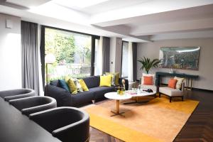Posezení v ubytování Maison Glad Jeju