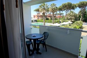 Balkón nebo terasa v ubytování Albergo Mediterraneo
