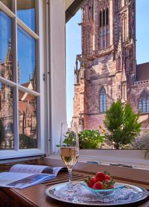 Nápoje v ubytování Boutiquehotel Oberkirch im Zentrum