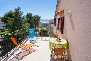 Ein Balkon oder eine Terrasse in der Unterkunft Borik Hills