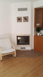 Posezení v ubytování Apartmány Nová Pec